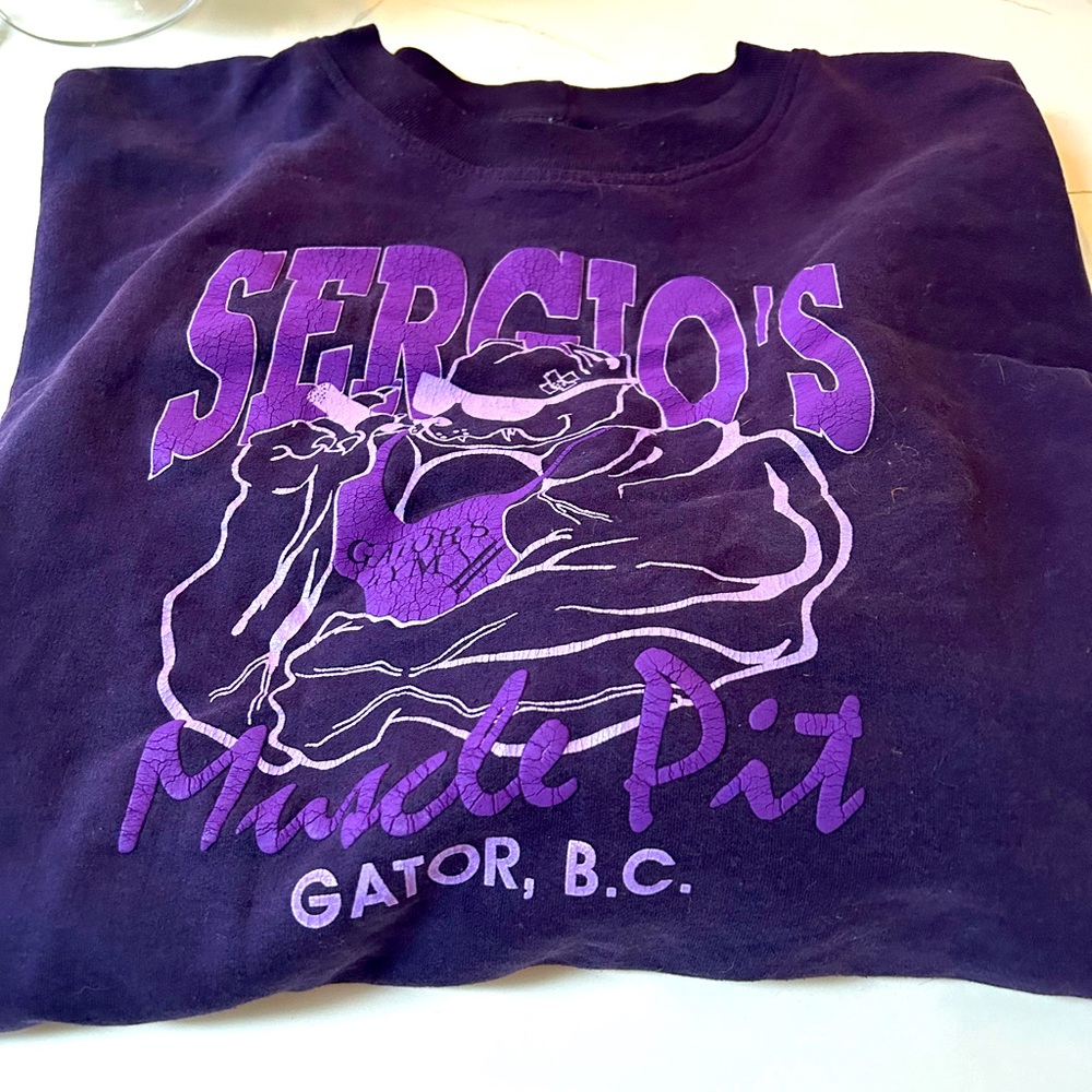 Vintage Gator’s Bodybuilding gear crewneck